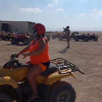 Evening. Quad bike ride to Bedouin village